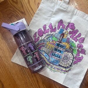 Exclusive Lollapalooza Merch Bundle (CamelBak Water Bottle & Festival Tote)